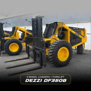Dezzi DF350B 3-Wheel Forklift