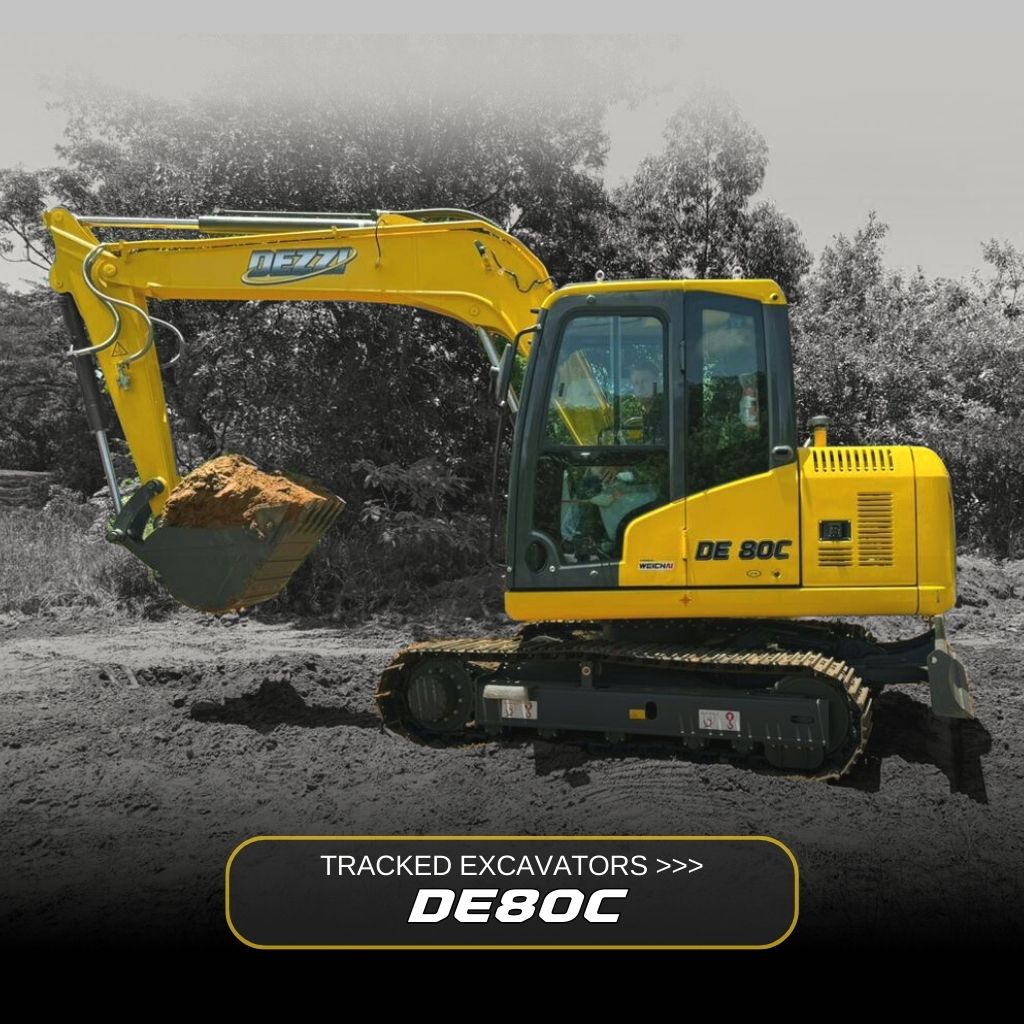 Dezzi DE80C Tracked Excavator